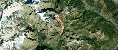 Le lac de l'Eychauda