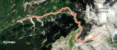 Loška Koritnica - Zavetišče pod Špičkom