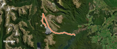 Borland Road to Lake Monowai Car Park