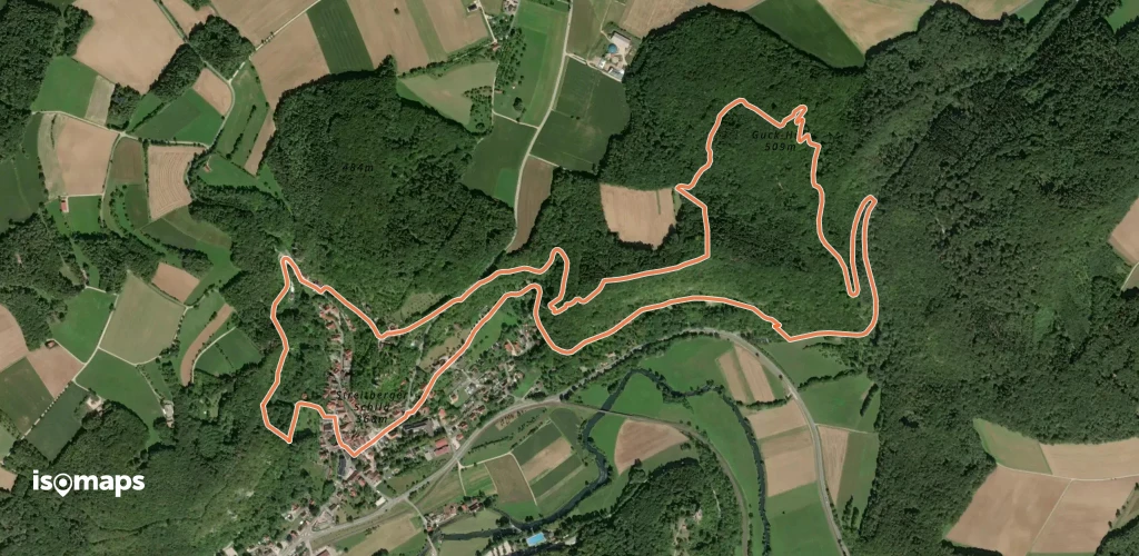Rundweg durch die Felsenschlucht