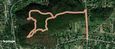 Szlak spacerowy Krzeszowice, ul. Kasztanowa - Buczyna