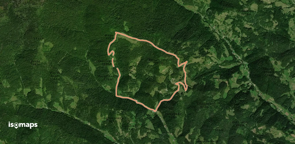 Szlak Wołoski - Ochotnica - pętla zachodnia