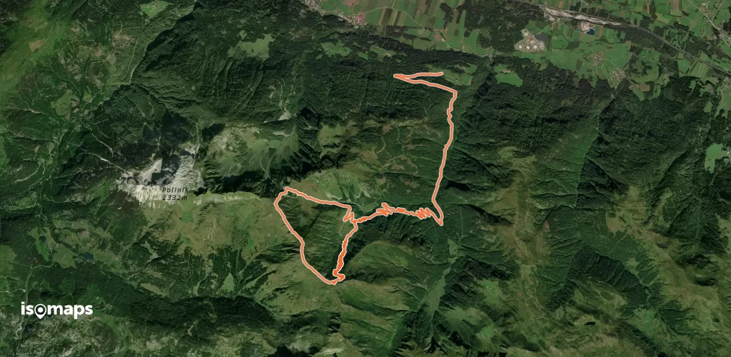 Wanderweg Frondell Alm