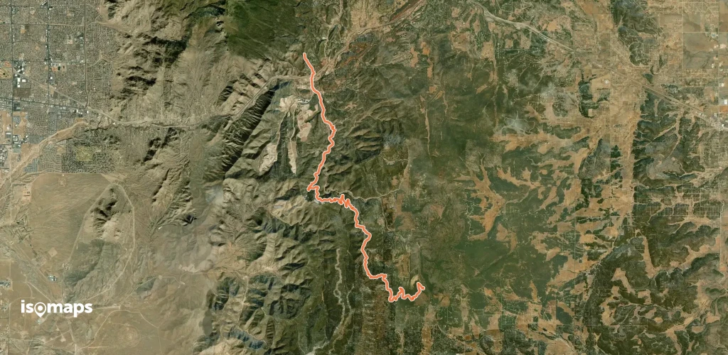 Grand Enchantment Trail Segment 37: Manzanita Mountains North