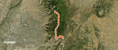 Grand Enchantment Trail Segment 38: Sandia Mountain Wilderness