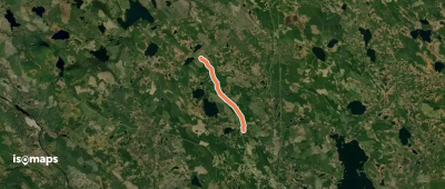 Old Hästkovallen pasture trail
