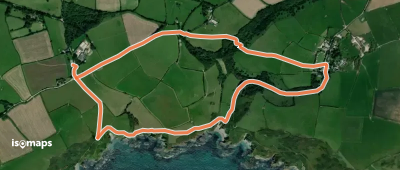 Lantivet and Lansallos walk, Mid and SE Cornwall