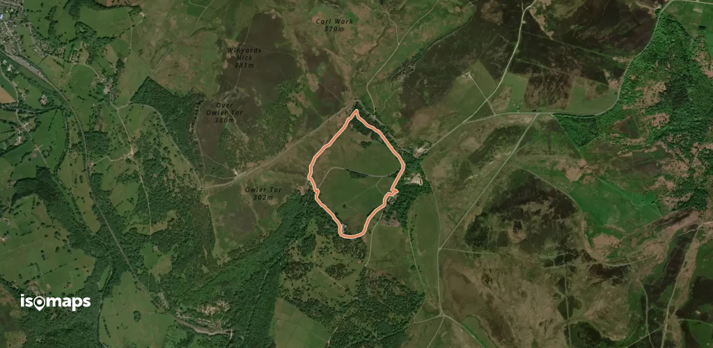Pink Route (Padley Gorge and Burbage Brook Walk), Longshaw Estate