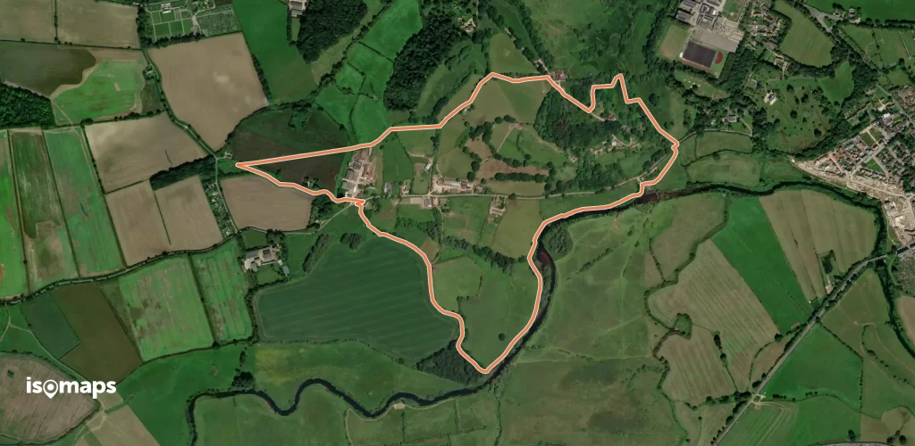 Walk at Eye Bridge and Pamphill, Kingston Lacy