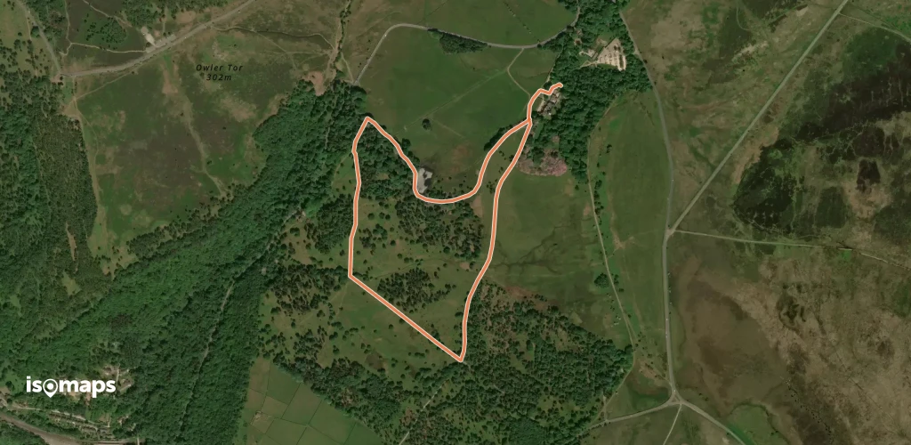 Orange Route, Longshaw Estate