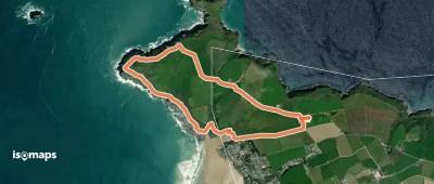 Pentire and Baby Bay circular walk, North Cornwall