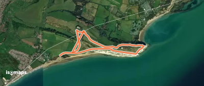 Circumnavigate Culver Down Trail, Isle of Wight