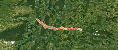 Odenwaldklub HW 52, Rhein-Kraichgau-Weg, Leimersheimer Fähre - Weingarten - Großvillars