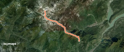 盘龙山徒步线路
