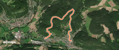 Pommelsbrunn–Burgruine Lichtenstein–Pommelsbrunn