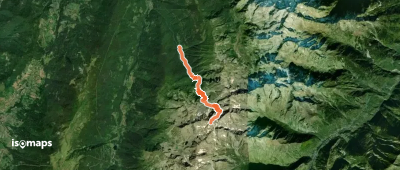 Pointe de Comberousse, Face Nord-Est