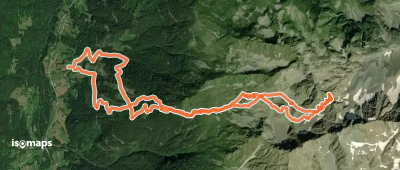 Col de la Porte d'Eglise, Versant Ouest