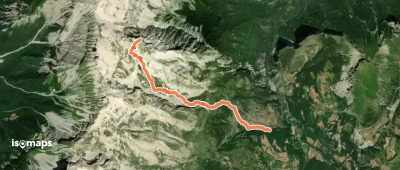 Tête de Lapras, par le Vallon du Mas
