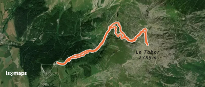 Le Tabor, Par le Lac Charlet