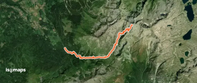 Dent du Pra, versant SO