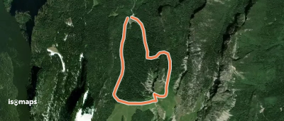 Petit Som, Couloir Ouest en boucle depuis la Ruchère