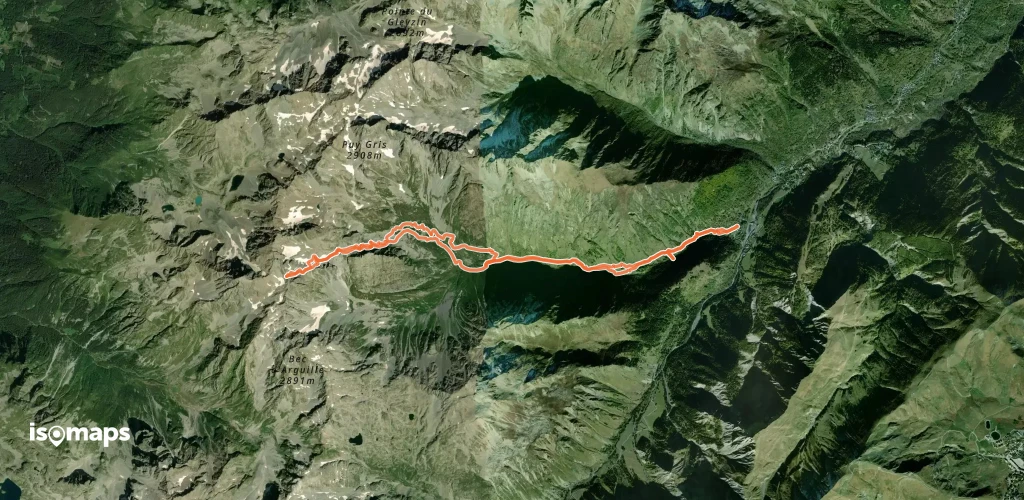 Col du Tépey, Combe du Tepey