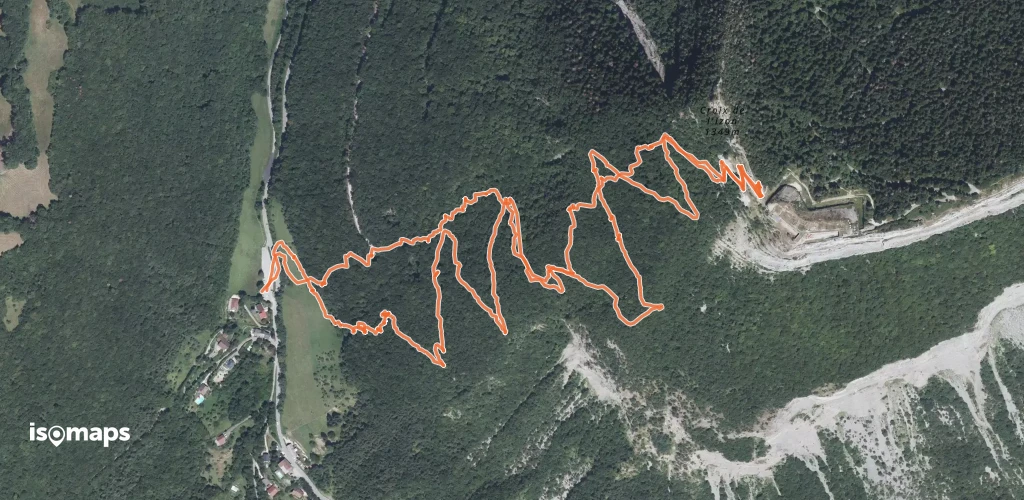 Mont Saint Eynard, Du col de Vence
