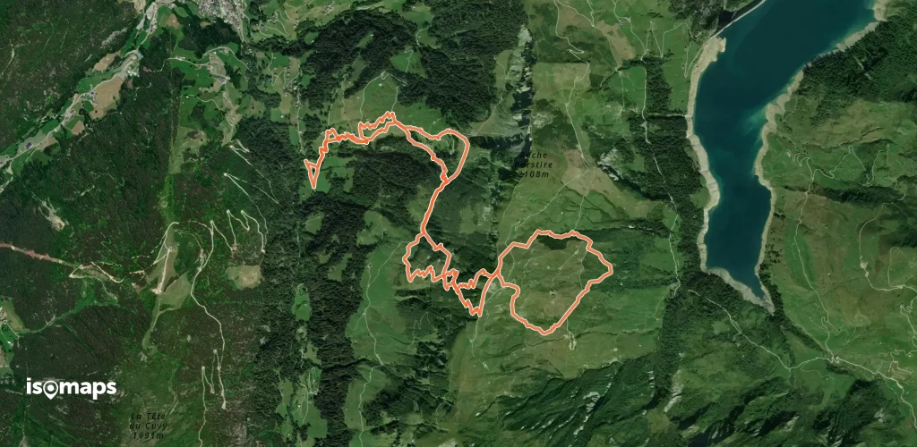 Roche Parstire, Depuis Boudin