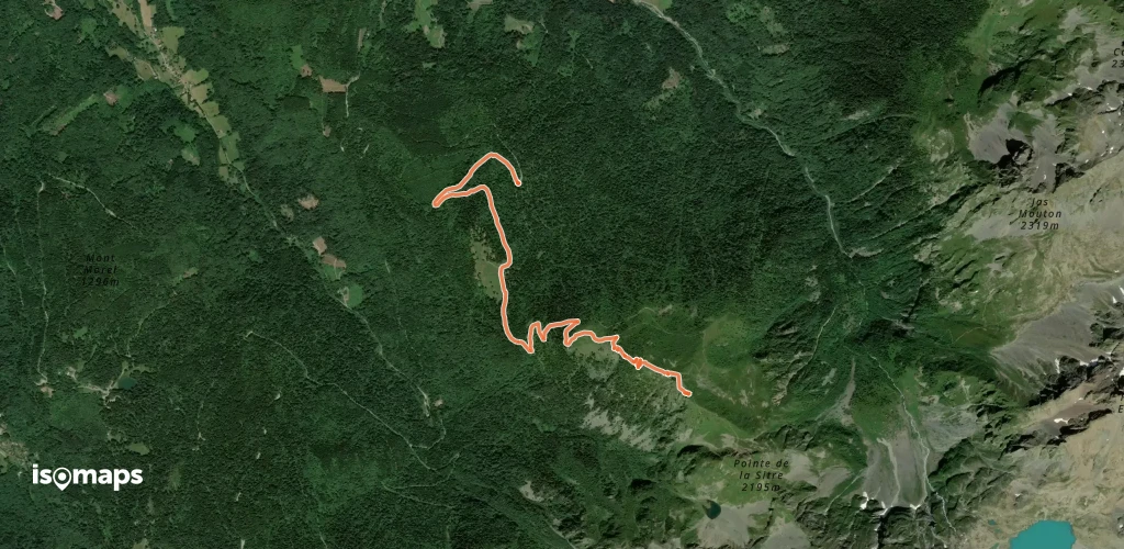 Mont St Mury, par le Pré du Molard