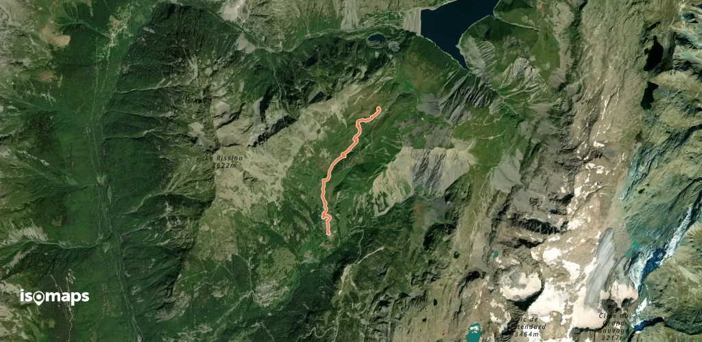 Col du Sabot, versant SW