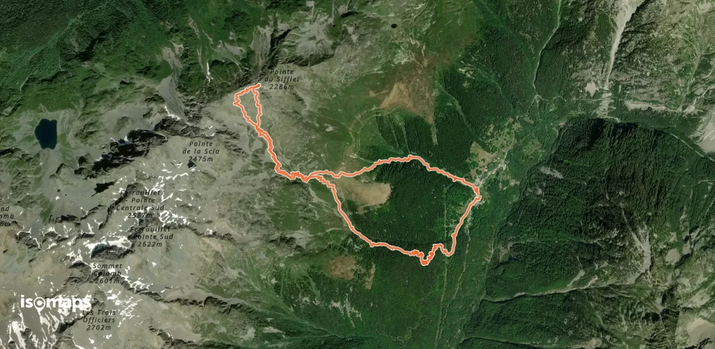 Pointe du Sciallet, du Rivier d'Allemont