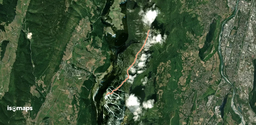 Le Moucherotte, par le plateau des ramées
