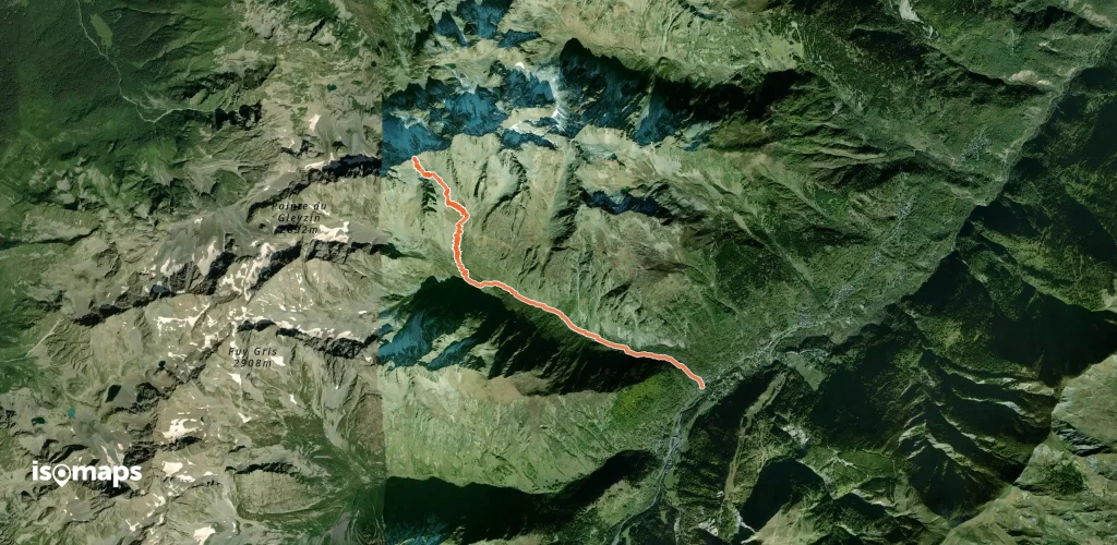 Col des Fontaines, face Sud