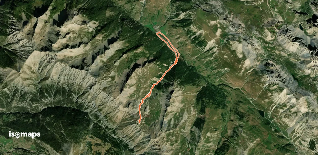 Tête de Fer, par le Vallon de Courrouit