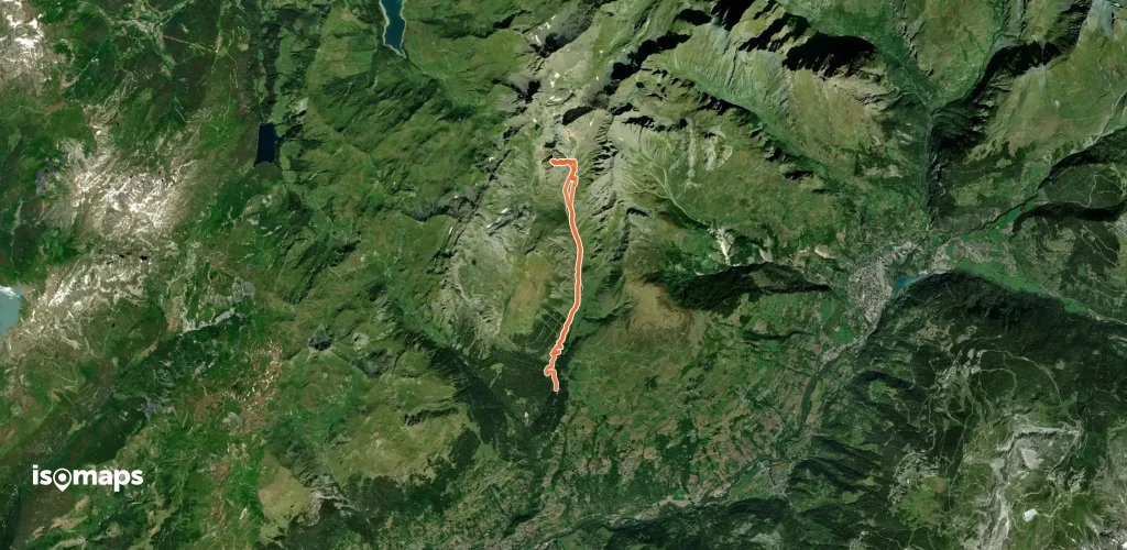 Brèche de Gargan, couloir E