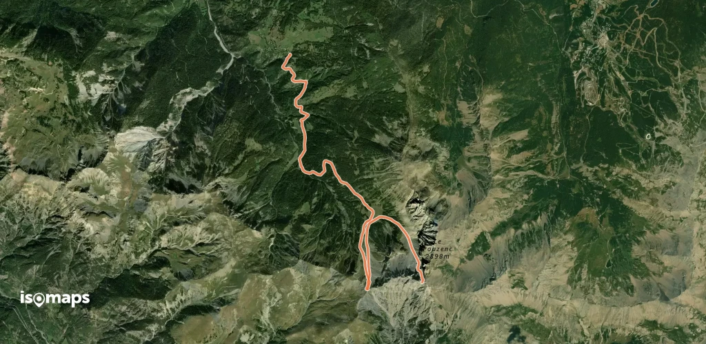 L'Auta, combe N