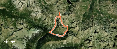 Cime Guilié, boucle par les Vallons des Erps et de Sangué