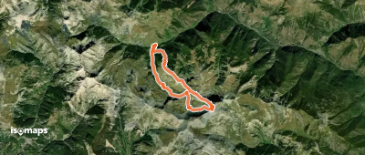 Mont Mounier, vallon de Sallevieille en boucle par les crêtes