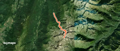 Selle du Puy Gris, Par le glacier du Gleyzin