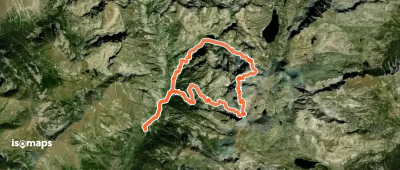 Mont du Grand Capelet, Boucle N > S