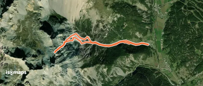 Pic du Jaillon, Couloir NE