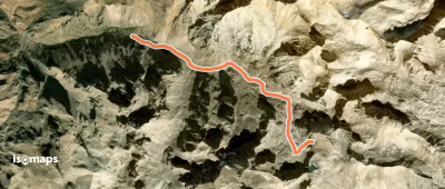 Guzeller, couloir ouest