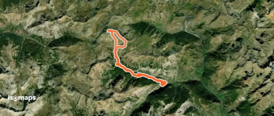Cime de la Bonette, Par le refuge de Sestrière