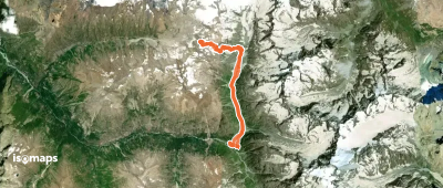 Col de la Gandolière, vallon de la Gandolière
