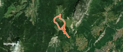 Pravouta (Dôme d'Arguille), depuis le col du Coq