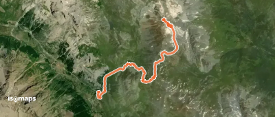 Tête de la Cassille, Couloir Sud Est