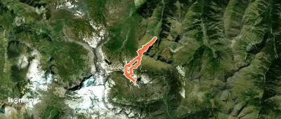 Pic de Barrosa, Boucle depuis entrée Nord du tunnel de Bielsa