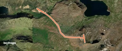 Botnssulur_Vestursula, Arête Ouest