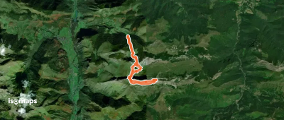 Pic de Moulle de Jaout, Par le Col de l'Alène
