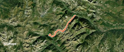 Cime Borgonio, Saint Étienne de Tinée à Pontebernardo (IT)